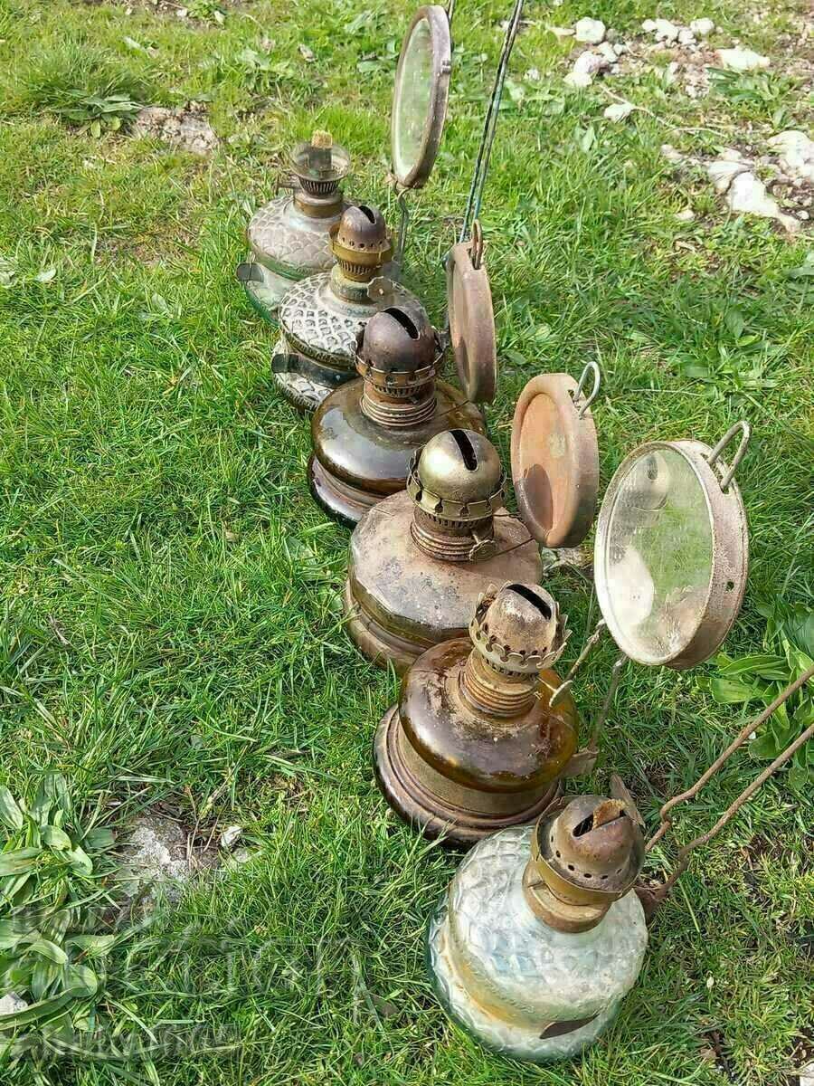 Auction Old gas lamps in lot Auction Old gas lamps in lot