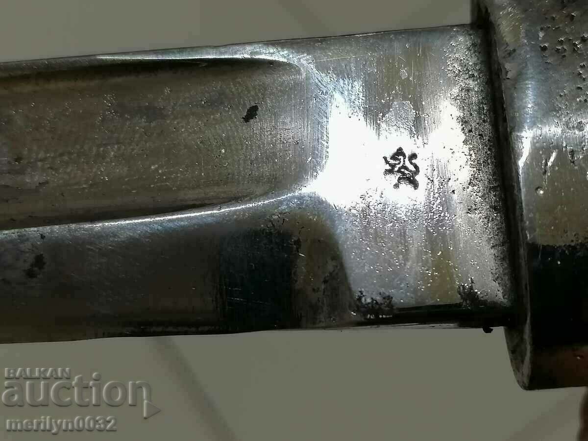 German bayonet knife kortik with handle for rifle M-88 Bulgarian lion with price 328.00 BGN | € 167.70