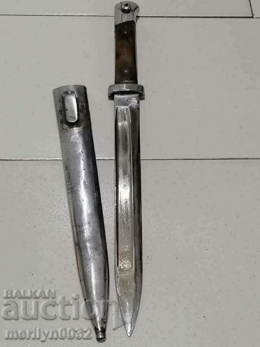 Auction  German bayonet knife kortik with handle for rifle M-88 Bulgarian lion