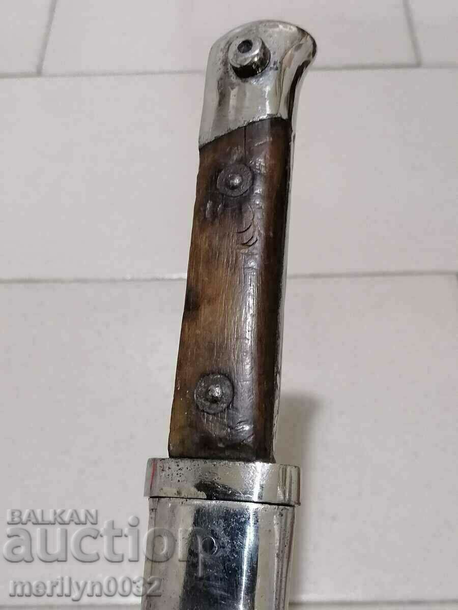 German bayonet knife kortik with handle for rifle M-88 Bulgarian lion - 7