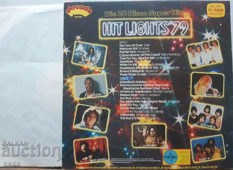 Hit Lights '79 - 1978 с цена 13.00 лв. | € 6.65 Hit Lights '79 - 1978 с цена 13.00 лв. | € 6.65