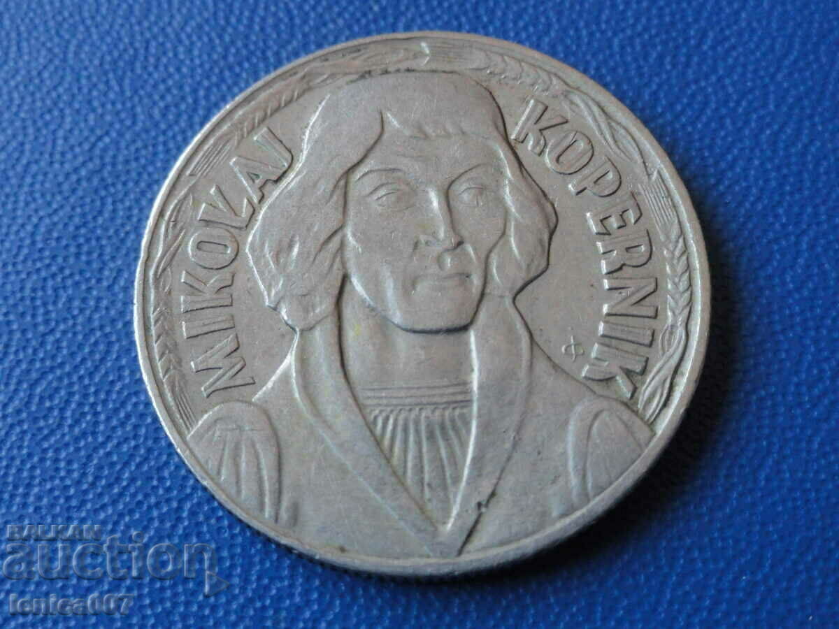 Auction Poland 1969 - 10 zlotys "Nicolaus Copernicus" Auction Poland 1969 - 10 zlotys "Nicolaus Copernicus"