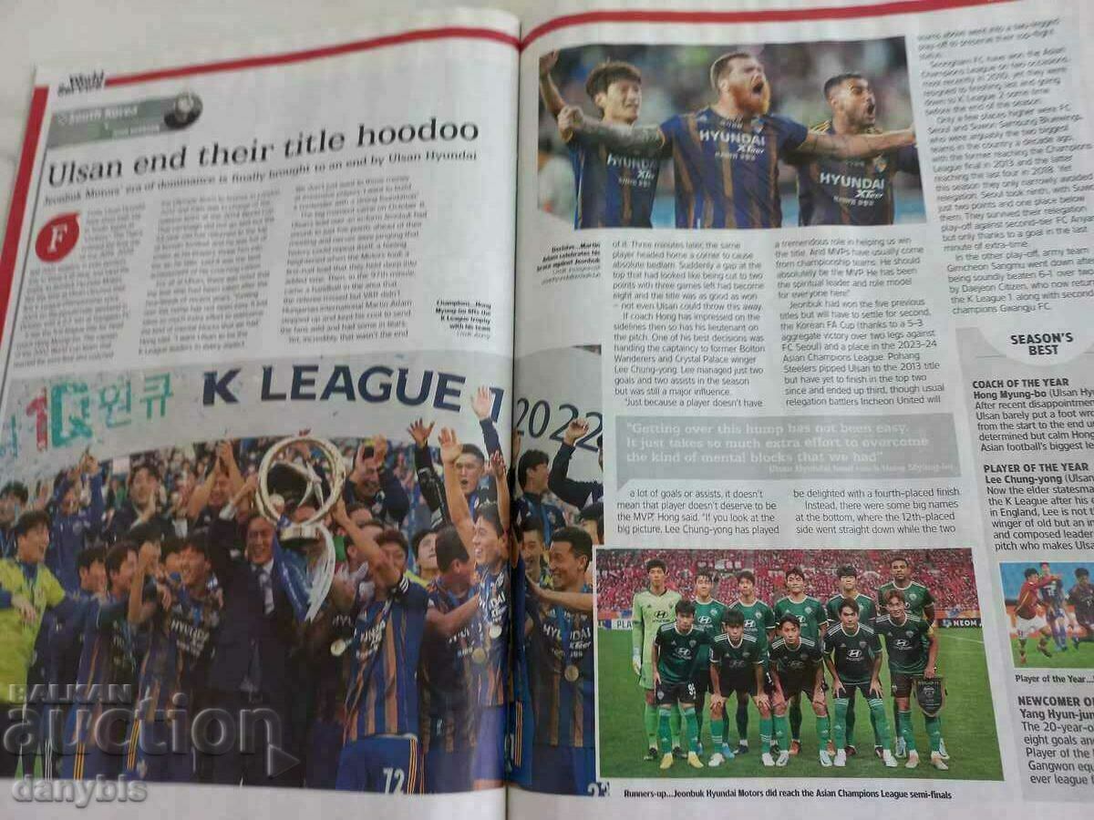 Delivery of Magazines football - World soccer 12. 2022 Delivery of Magazines football - World soccer 12. 2022