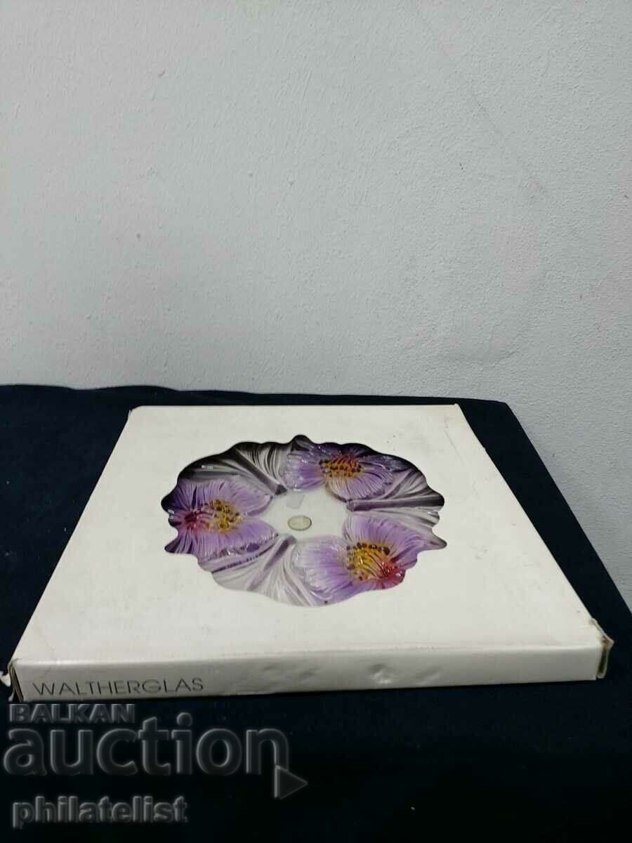 cake plate - Walther Glas, 360 mm with price 25.00 BGN | € 12.78 cake plate - Walther Glas, 360 mm with price 25.00 BGN | € 12.78