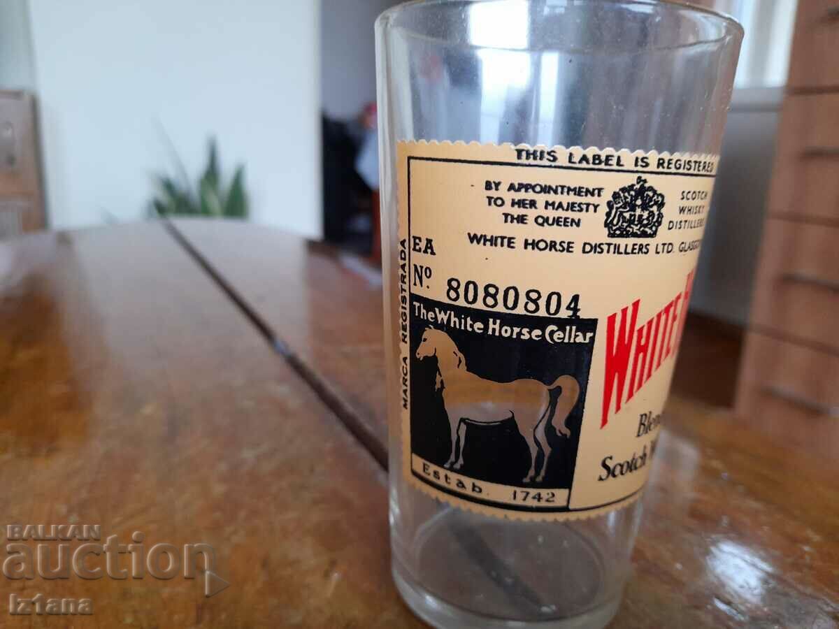 White Horse glass with price 22.00 BGN | € 11.25 White Horse glass with price 22.00 BGN | € 11.25