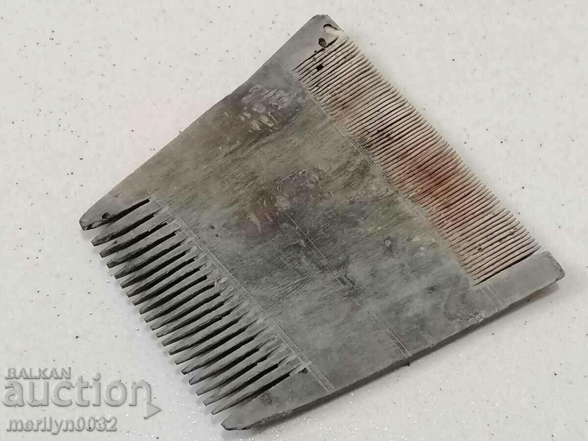 160 year old buffalo horn comb for human hair mustache with price 98.00 BGN | € 50.11 160 year old buffalo horn comb for human hair mustache with price 98.00 BGN | € 50.11
