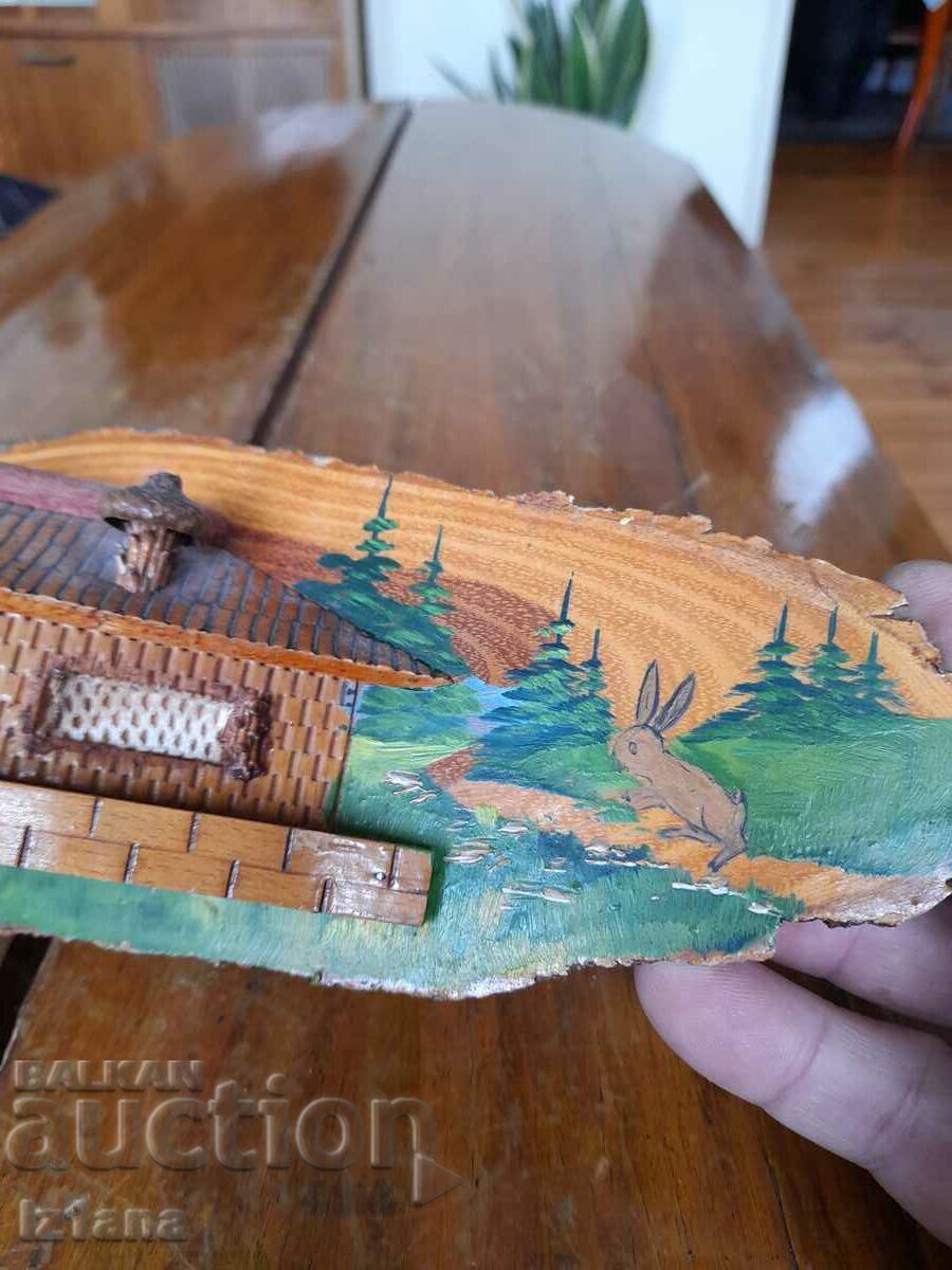 Old wooden decoration, souvenir - 5 Old wooden decoration, souvenir - 5