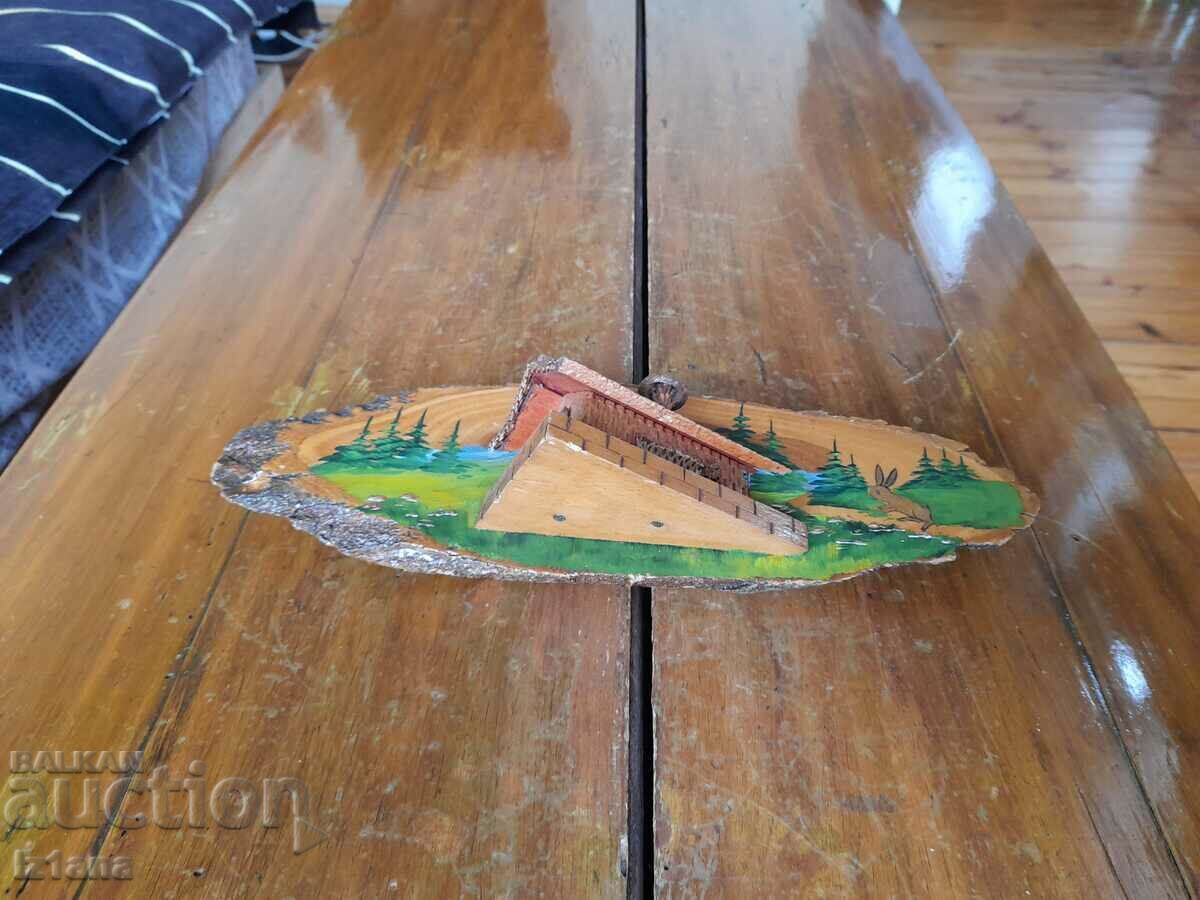 Old wooden decoration, souvenir Old wooden decoration, souvenir