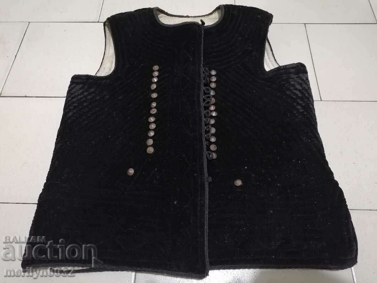 Old waistcoat velvet dress shirt contoche bodice with price 148.00 BGN | € 75.67 Old waistcoat velvet dress shirt contoche bodice with price 148.00 BGN | € 75.67