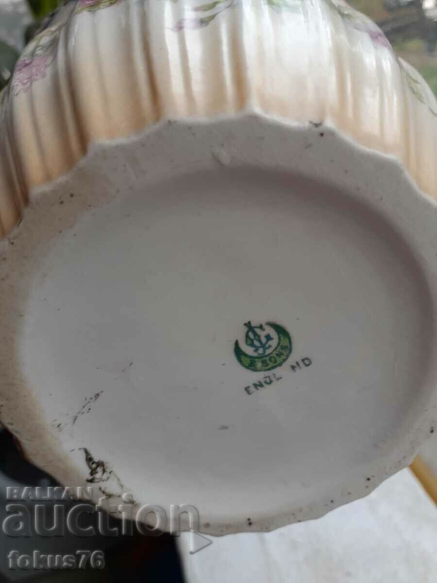 Auction George Jones&Sons Old English Porcelain Biscuit Jar Auction George Jones&Sons Old English Porcelain Biscuit Jar