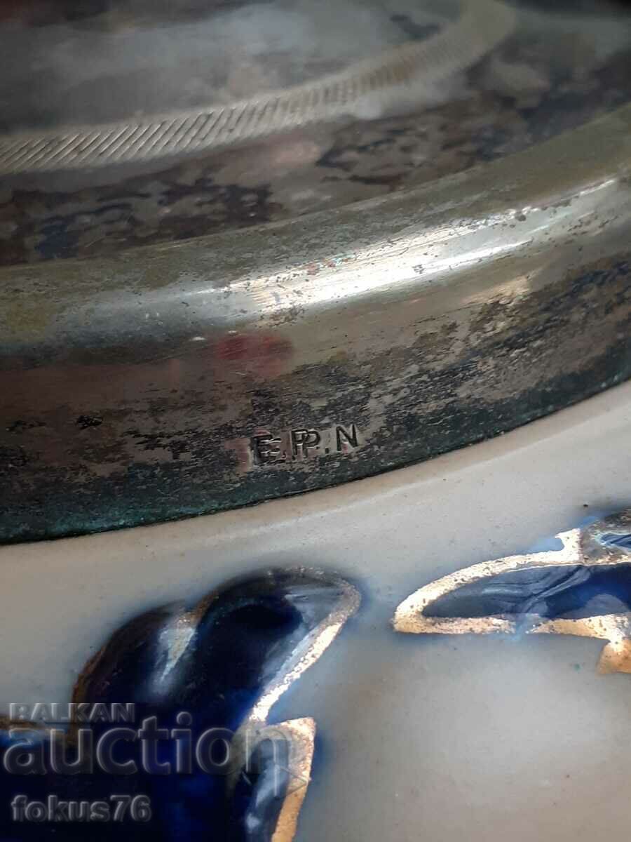 George Jones&Sons Old English Porcelain Biscuit Jar - 5 George Jones&Sons Old English Porcelain Biscuit Jar - 5