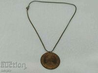 Brass pendant for jewelry 1905