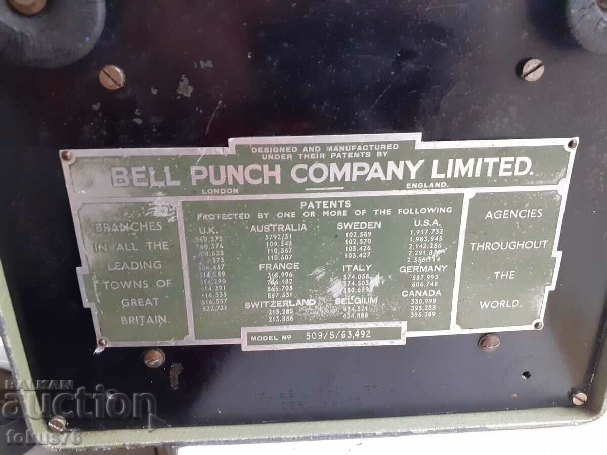 Стара английска сметачна машина - 5 Стара английска сметачна машина - 5