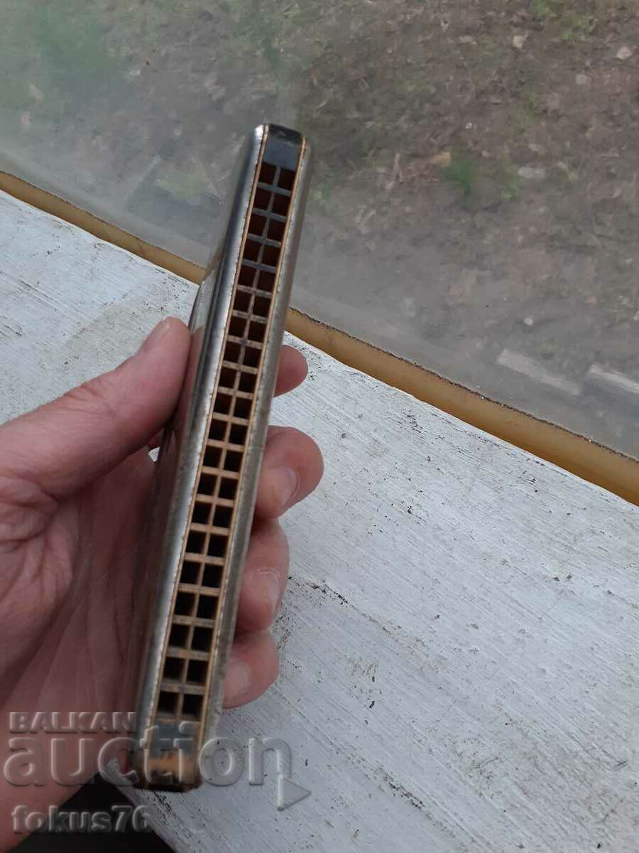 Hohner Large Double Harmonica - 6 Hohner Large Double Harmonica - 6