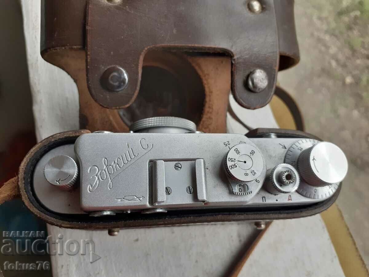 Δημοπρασία Παλιά ρωσική σοβιετική κάμερα Zorkiy S Δημοπρασία Παλιά ρωσική σοβιετική κάμερα Zorkiy S