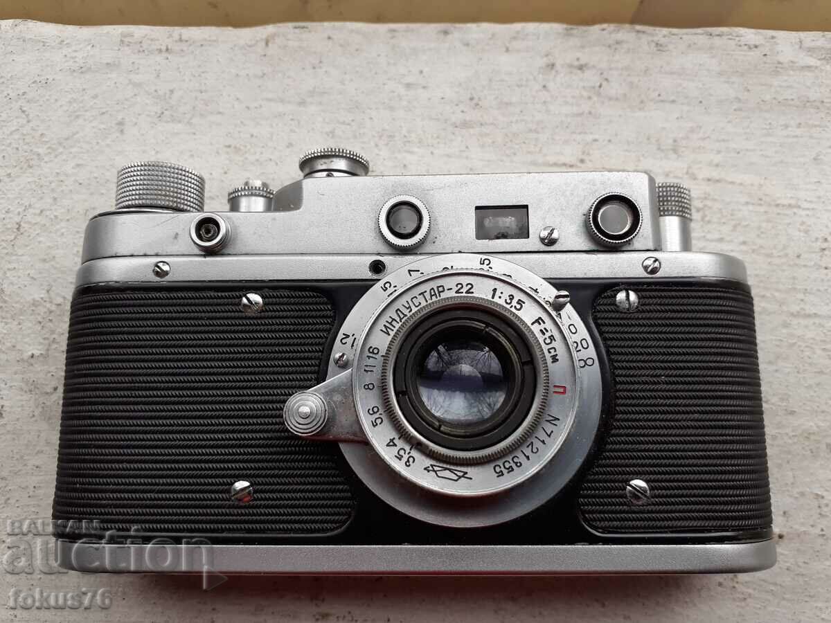 Παράδοση Παλιά ρωσική σοβιετική κάμερα Zorkiy S Παράδοση Παλιά ρωσική σοβιετική κάμερα Zorkiy S