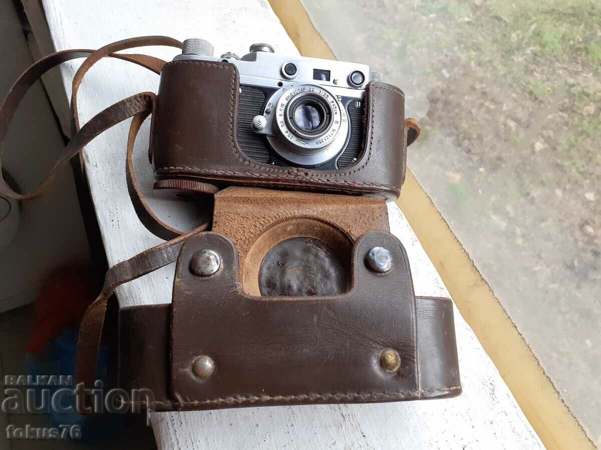 Old Russian Soviet camera Zorkiy S