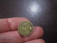 1945 year 5 centavos Argentina