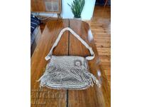 Cânepă bătrână, geantă de cânepă