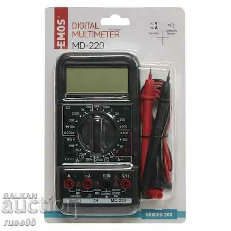 Digital multimeter "M2092 - MD-220 - EMOS" new