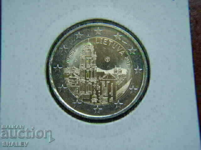 Delivery of 2 euro 2017 Litva "Vilnius" /Lithuania/ - Unc (2 euro) Delivery of 2 euro 2017 Litva "Vilnius" /Lithuania/ - Unc (2 euro)