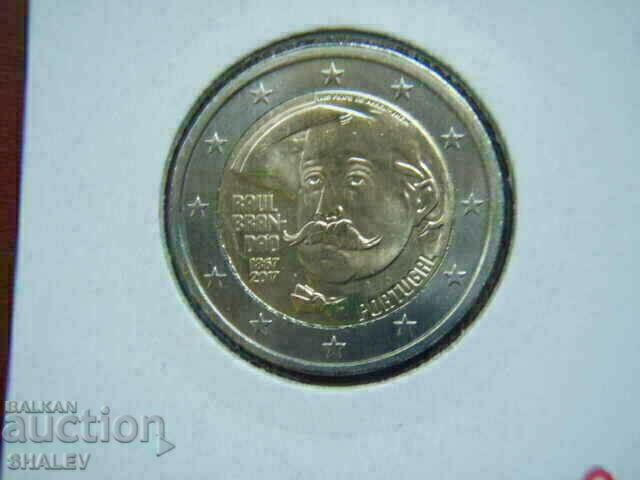 2 euro 2017 Portugal "Brandao" (2) Portugal - Unc (2 euro) with price 11.89 BGN | € 6.08