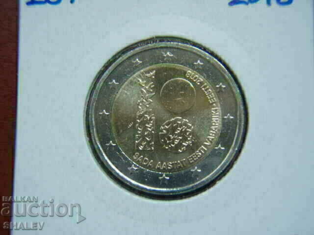 Auction 2 euro 2018 Estonia "Sada Aastat" (2) /Estonia/ Unc (2 euro) Auction 2 euro 2018 Estonia "Sada Aastat" (2) /Estonia/ Unc (2 euro)