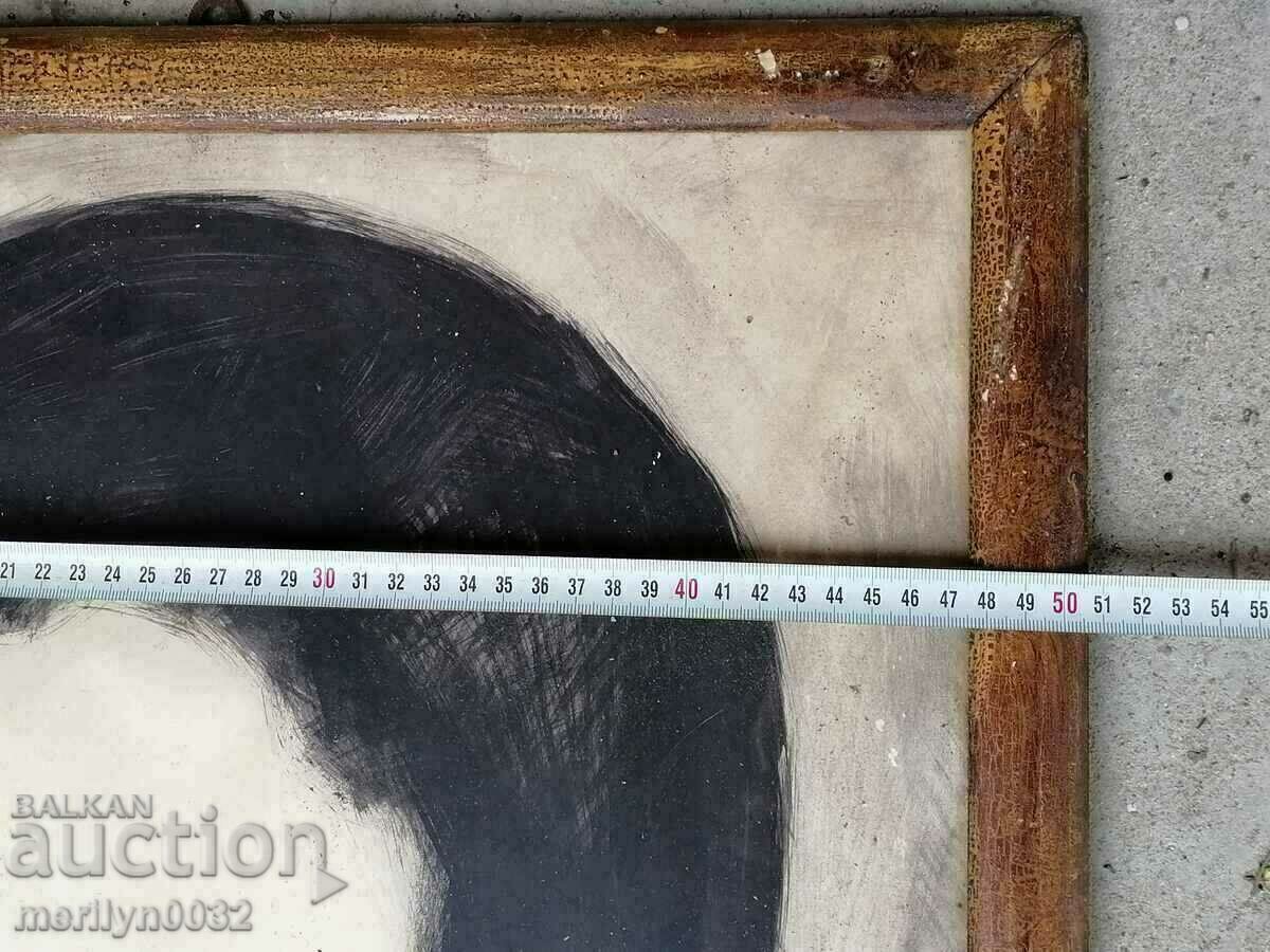 Portrait Mitko Palauzov the smallest partisan 13 years 64/50 cm - 5 Portrait Mitko Palauzov the smallest partisan 13 years 64/50 cm - 5