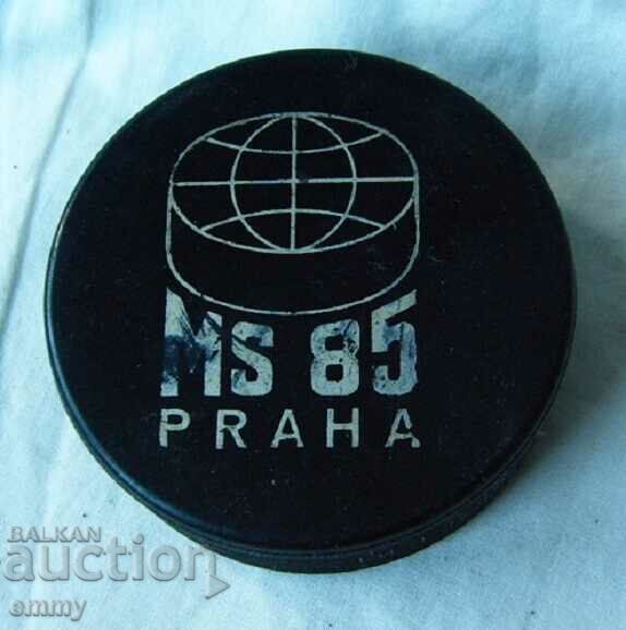 Hockey puck, Czechoslovakia with price 42.00 BGN | € 21.47