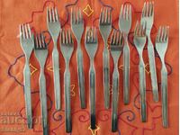 12 large forks for main dishes (19.5 cm)