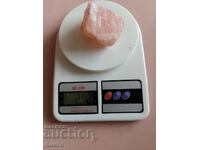 Cuarț roz - brut: origine Mozambic - 292 grame