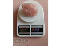Cuarț roz - brut: origine Mozambic - 337 grame