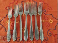 7 pcs. large different forks