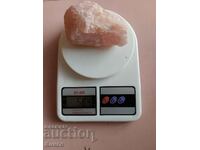 Cuarț roz - brut: origine Mozambic - 584 grame