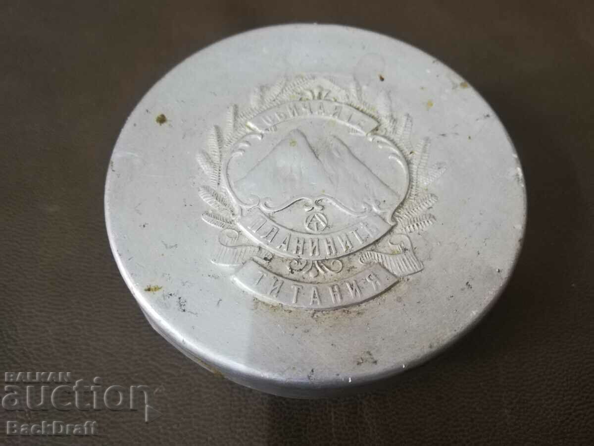 RARE OLD ROYAL ALUMINUM BOX TOURISM TITANIA - 5 RARE OLD ROYAL ALUMINUM BOX TOURISM TITANIA - 5