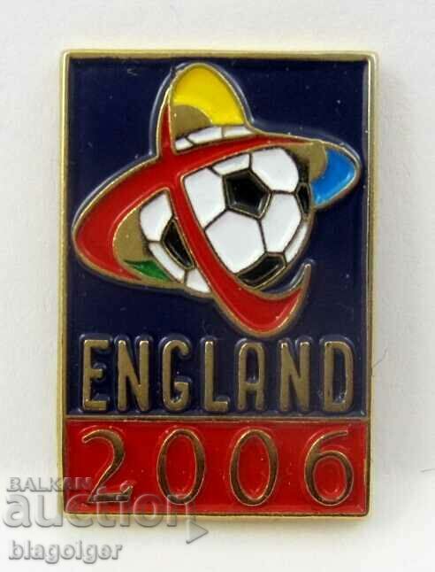 Σπάνιο σημάδι ποδοσφαίρου - Αγγλία Υποψήφια για το Παγκόσμιο Κύπελλο 2006