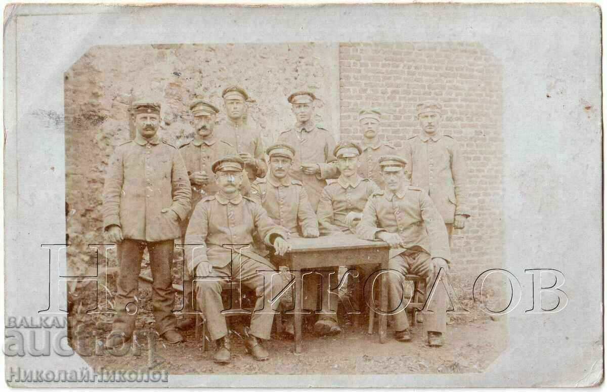 1916 FOTO VECHE GERMANIA MILITARĂ GERMANĂ G218