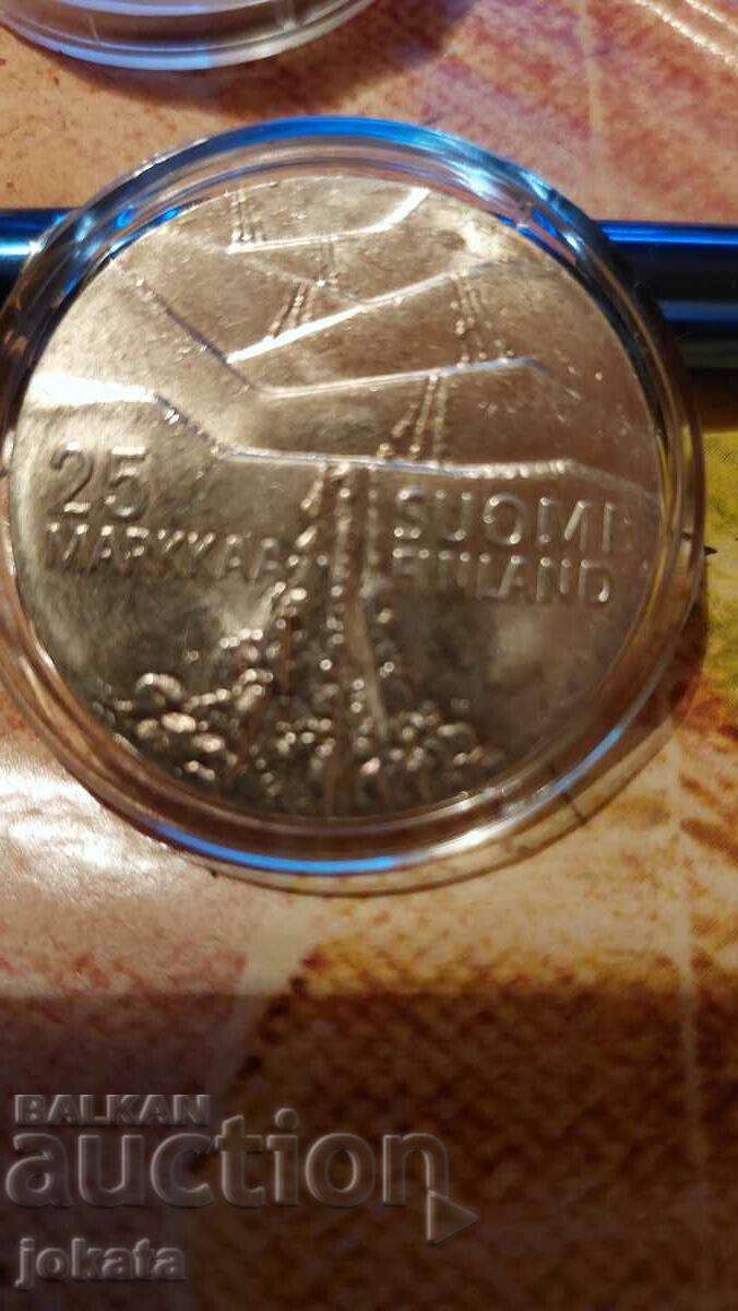 25 марка сребро