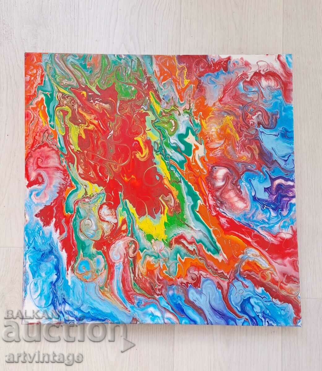 Abstract Painting 50/50