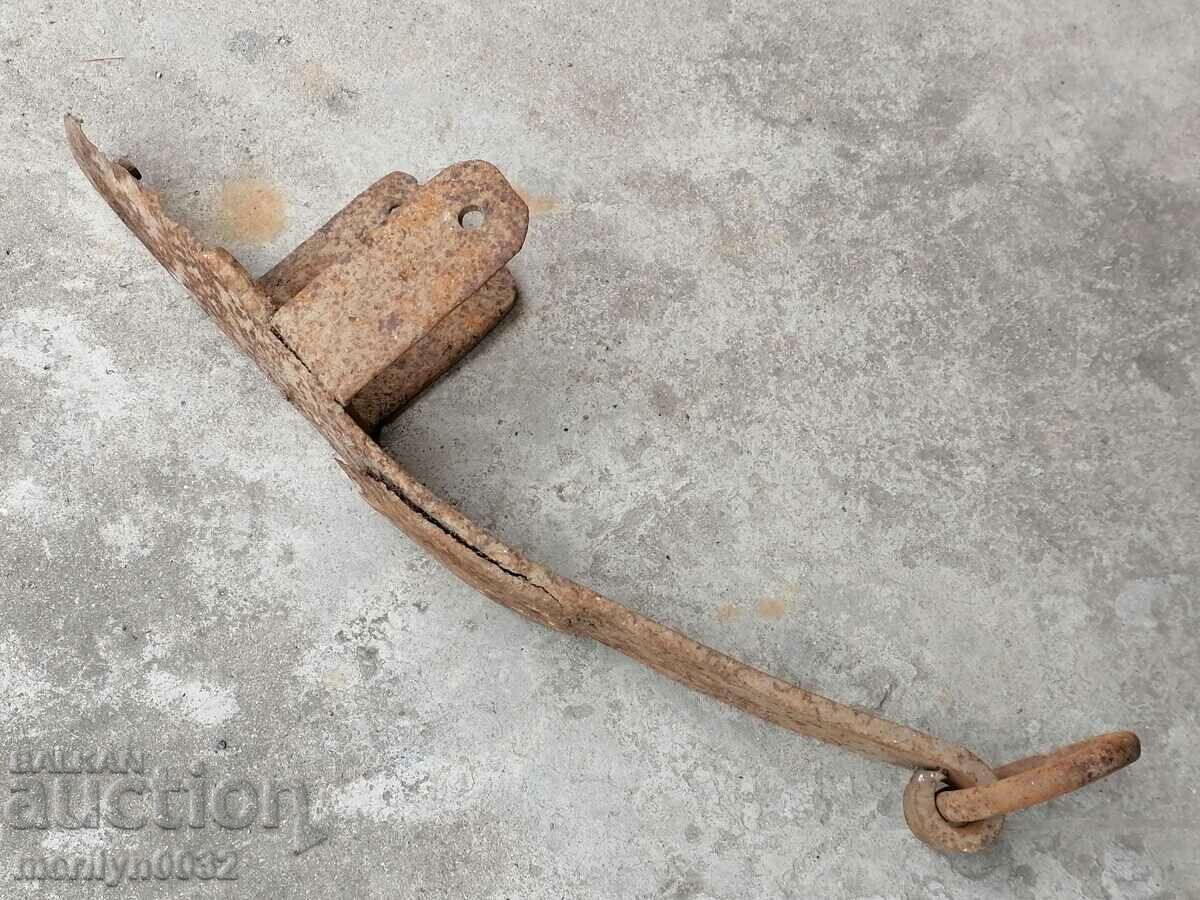 Old brake for wagon wagon wrought iron primitive - 5 Old brake for wagon wagon wrought iron primitive - 5