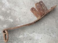 Old brake for wagon wagon wrought iron primitive