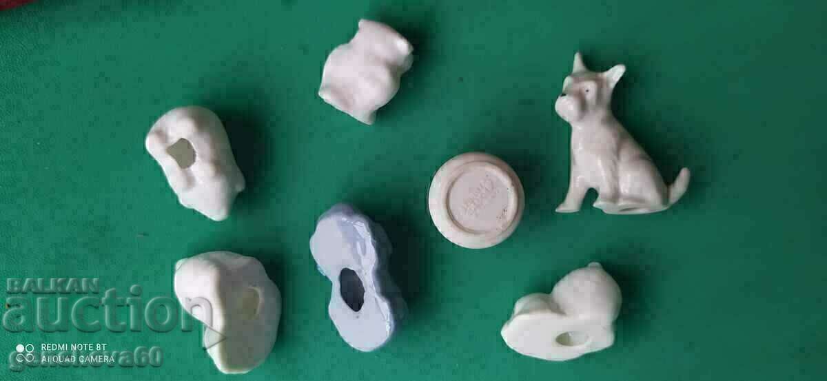 Auction  LOT of various porcelain animals/miniatures
