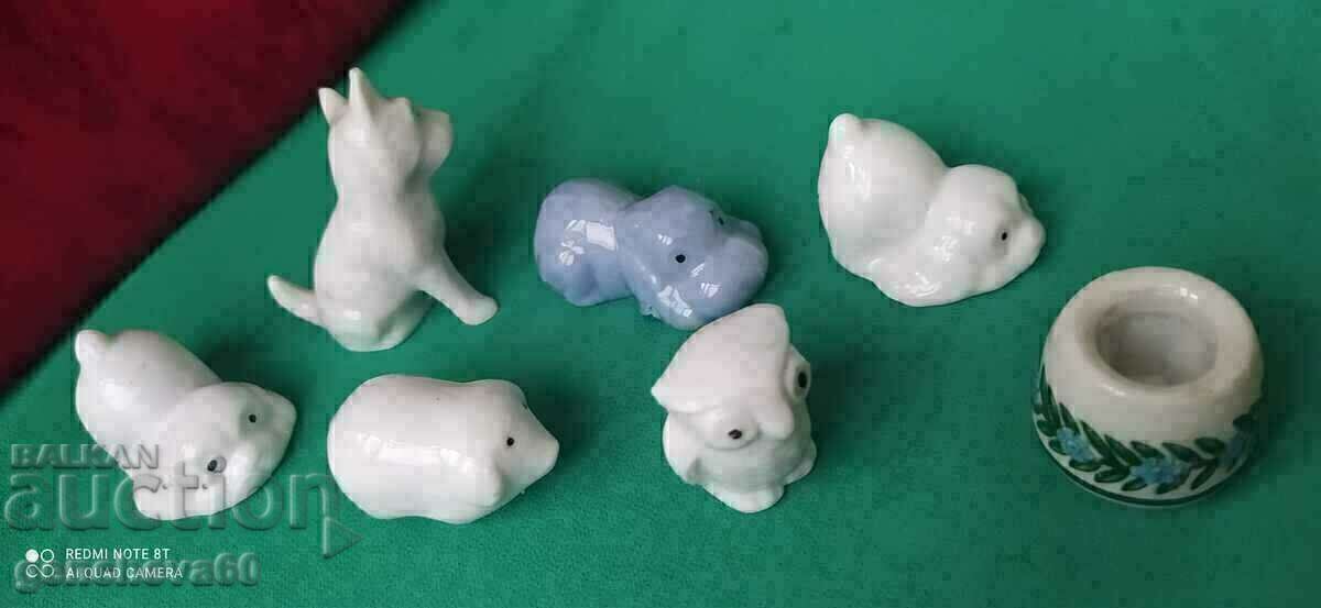O MULTE de diverse animale/miniaturi din porțelan - 7