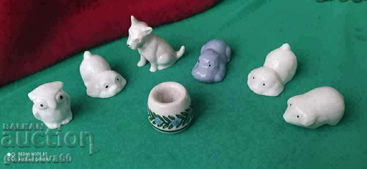 LOT of various porcelain animals/miniatures