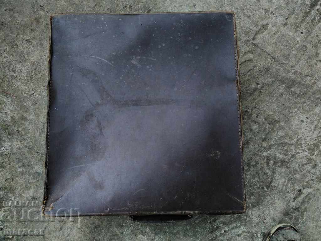 Old original pressed cardboard box Old original pressed cardboard box