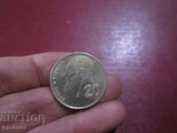 1998 год 20 цента Кипър