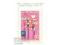1968. France. Prevention of accidents.