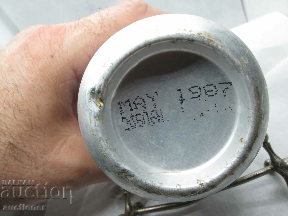 VERY OLD EARLY MODEL CARLSBERG BEER CAN COMPLETE - 6