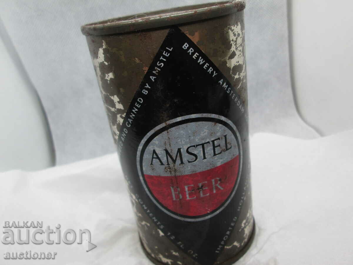 Auction VERY OLD EARLY MODEL AMSTEL BEER CAN COMPLETE Auction VERY OLD EARLY MODEL AMSTEL BEER CAN COMPLETE