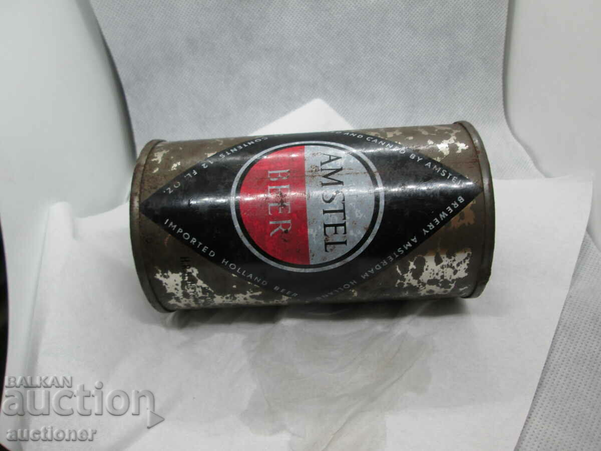 VERY OLD EARLY MODEL AMSTEL BEER CAN COMPLETE - 6 VERY OLD EARLY MODEL AMSTEL BEER CAN COMPLETE - 6